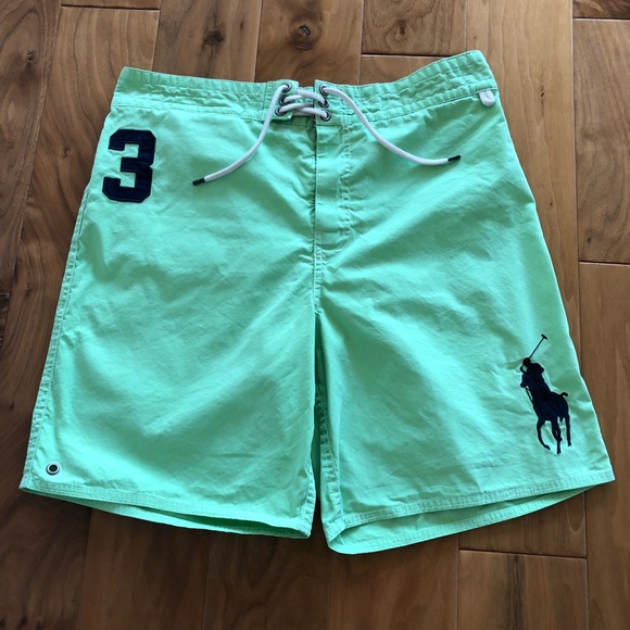 Polo Ralph Lauren Men’s Big Pony Swim Trunks Large - Picture 5 of 8